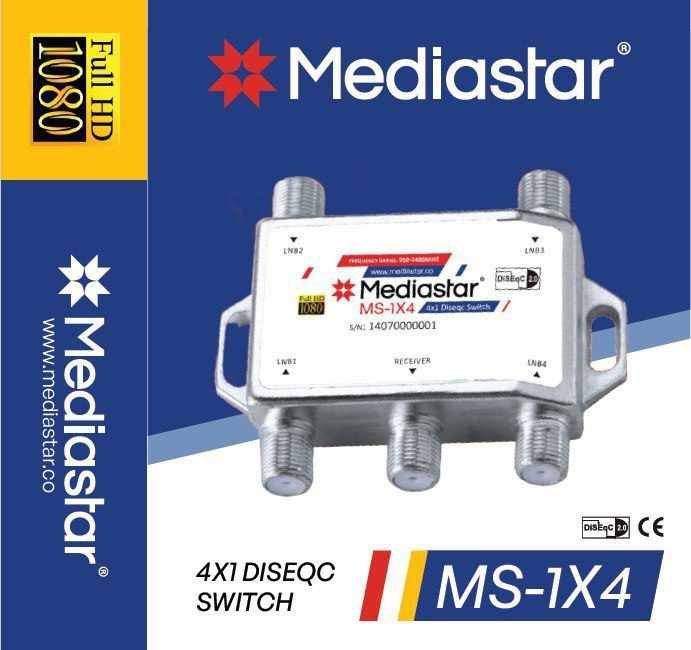 سوئیچ آنتن مدیا استار مدلMS-1X4