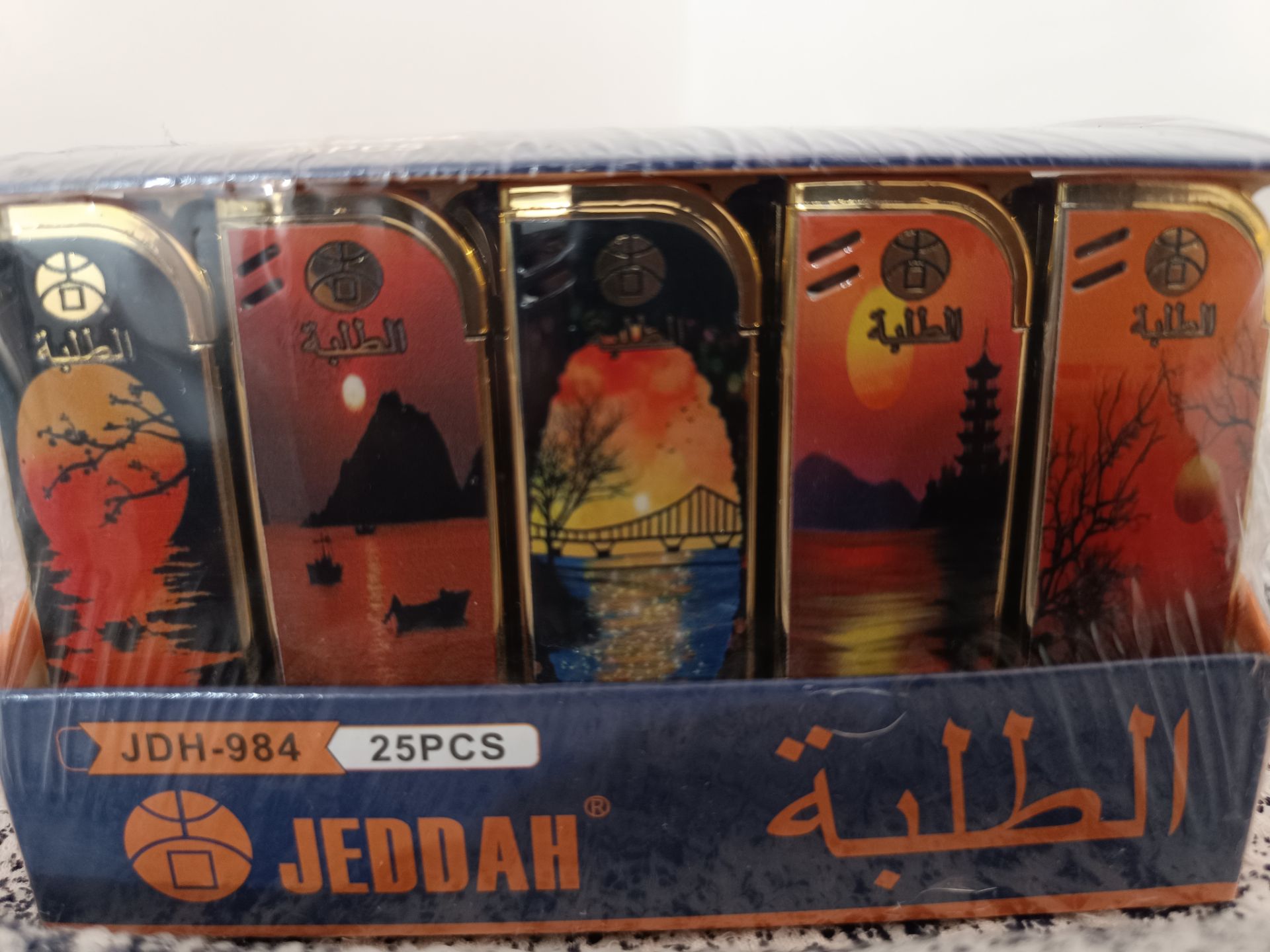 فندک  JEDDAH مدل JDH-984 بسته 25 عددی 